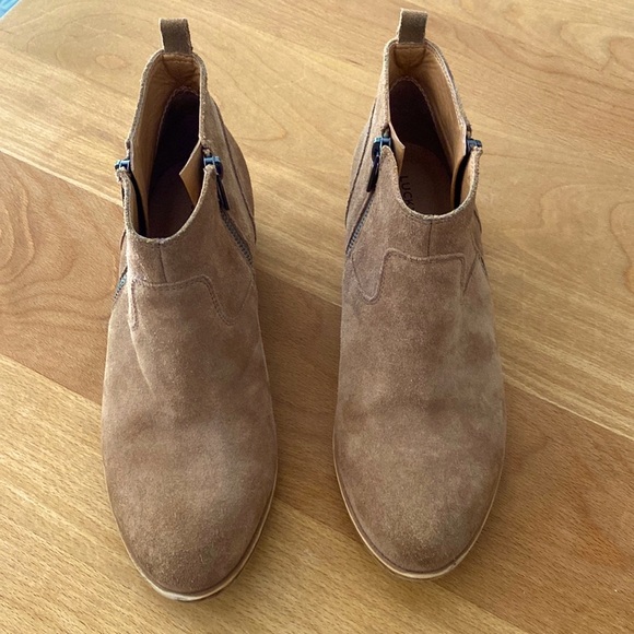Lucky Brand Bootie Tan Benniee Bootie 9 - Picture 2 of 8